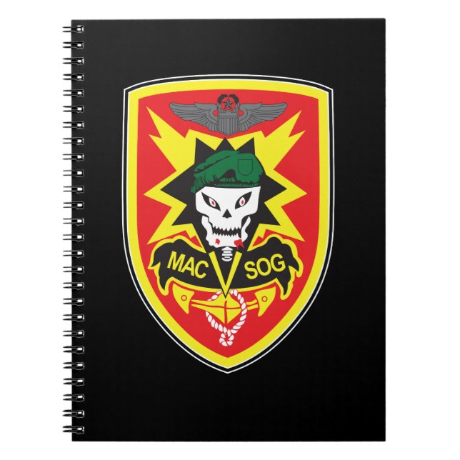 MACV-SOG ANTECKNINGSBOK (Framsidan)