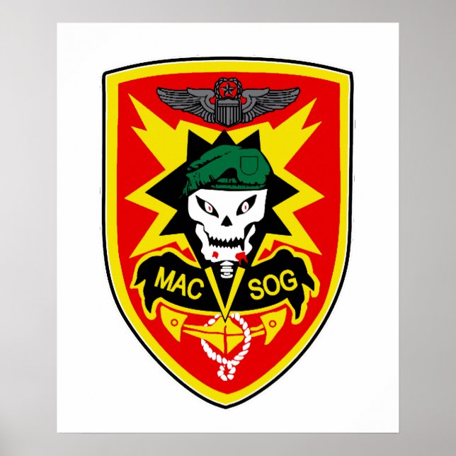 MACV-SOG POSTER (Framsidan)
