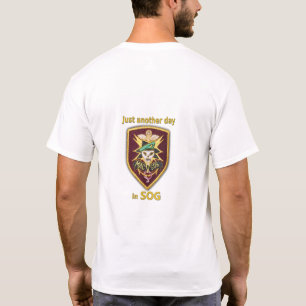 MACV SOG Vietnams krig veteranplåster T Shirt