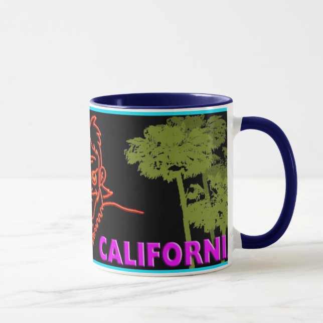 Macvy Hollywood California Mugg! Mugg (Höger)