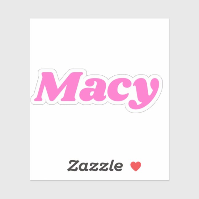Macy Klistermärken (Ark)