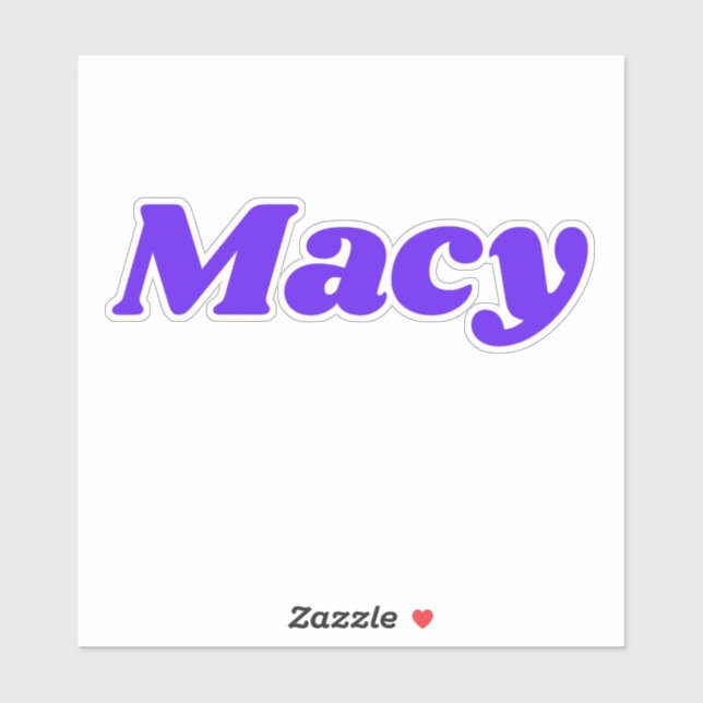 Macy Klistermärken (Ark)