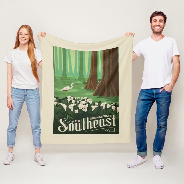 Macy's Flower Show | sydost Fleecefilt (På plats)