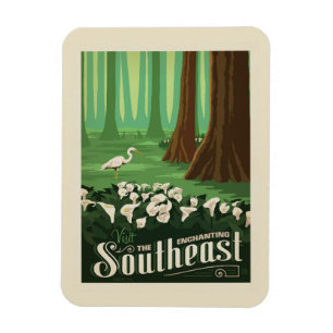 Macy's Flower Show sydost Magnet