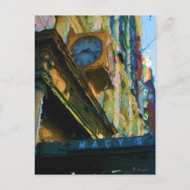 Macy's NYC Vykort (Framsida)