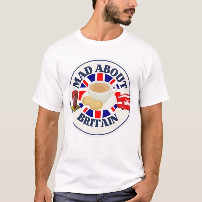 Mad about UK Manar T Shirt (Framsida)