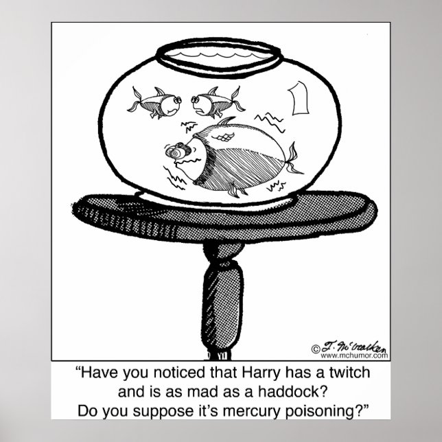 Mad as a Haddock Poster (Framsidan)