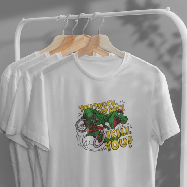 Mad Biker T Rex Shirt (Skapare uppladdad)