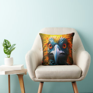 Mad Bird Kudde