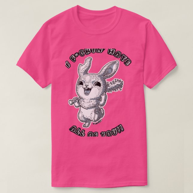 Mad Bunny T Shirt (Design framsida)