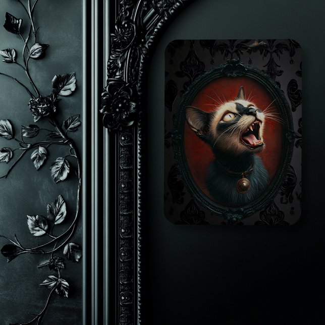 Mad Cat Flexible Photo Magnet (Skapare uppladdad)