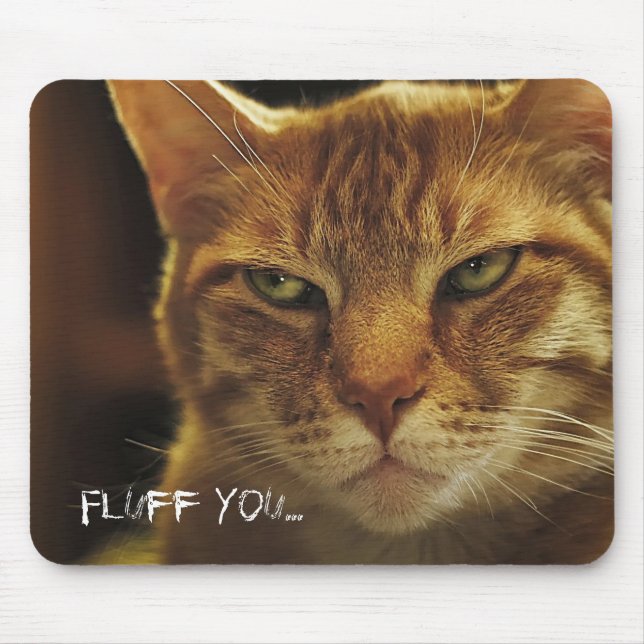 Mad Cat Fluff Musmatta (Framsidan)