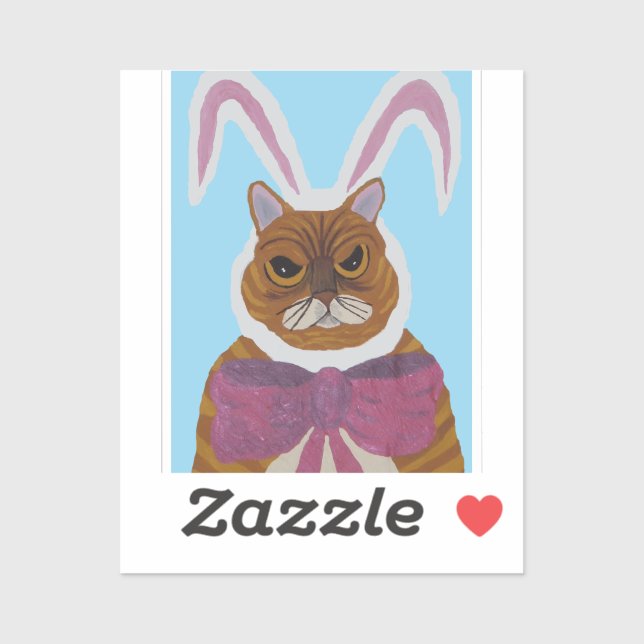 Mad Cat Klistermärken (Ark)