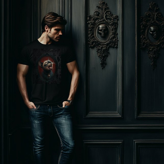 Mad Cat Manar appart-Shirt T Shirt (Skapare uppladdad)