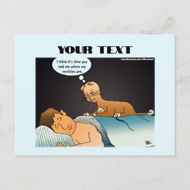 Mad Cat-vykort Vykort (Framsida)