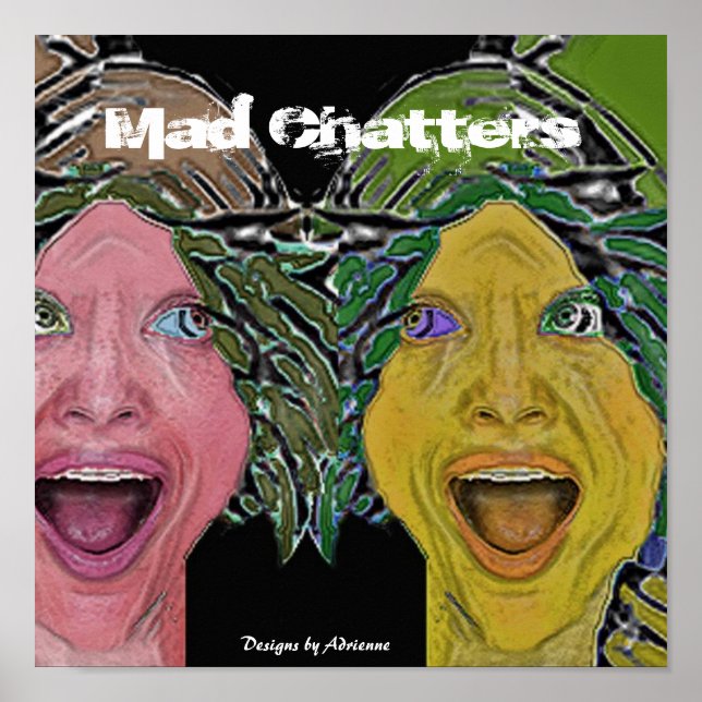 MAD CHATTERS POSTER (Framsidan)