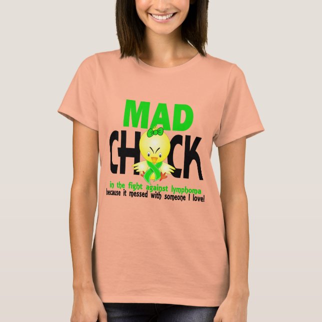 Mad Chick i Kambodja Tee Shirt (Framsida)