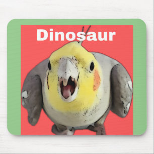 Mad Cockatiel Mouse Pad Musmatta