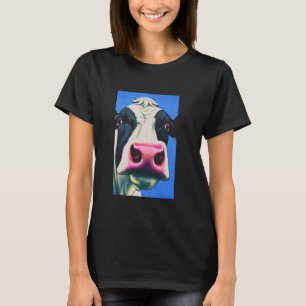 Mad Cow Cow Farmer Cattle Dairy Cow Herre T Shirt