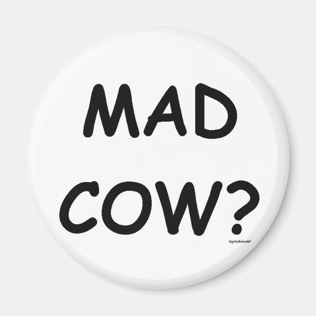 Mad Cow? Magnet (Framsidan)