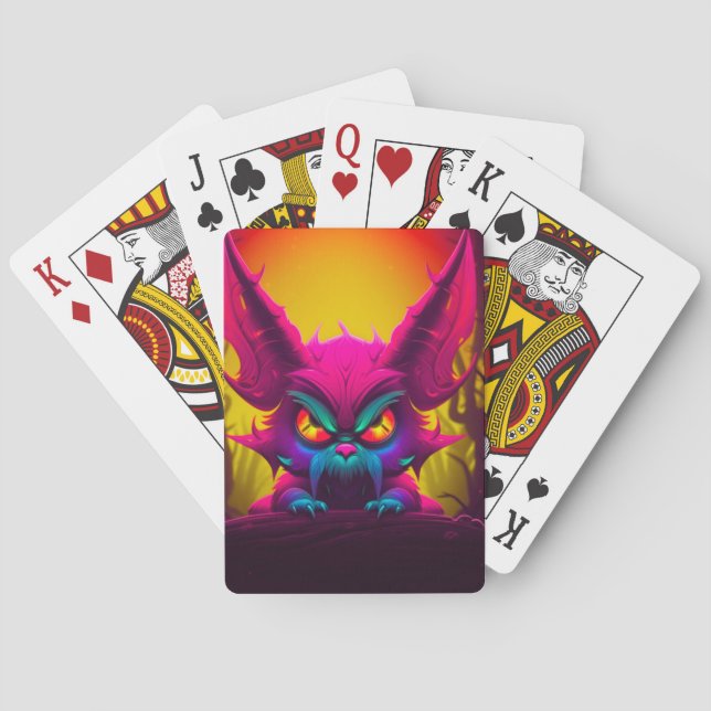 Mad Creature Casinokort (Baksidan)