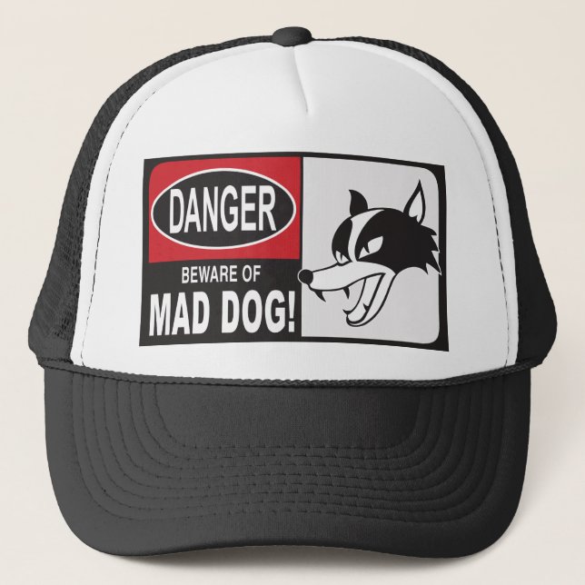 MAD DOG キャップ001 TRUCKERKEPS (Framsida)