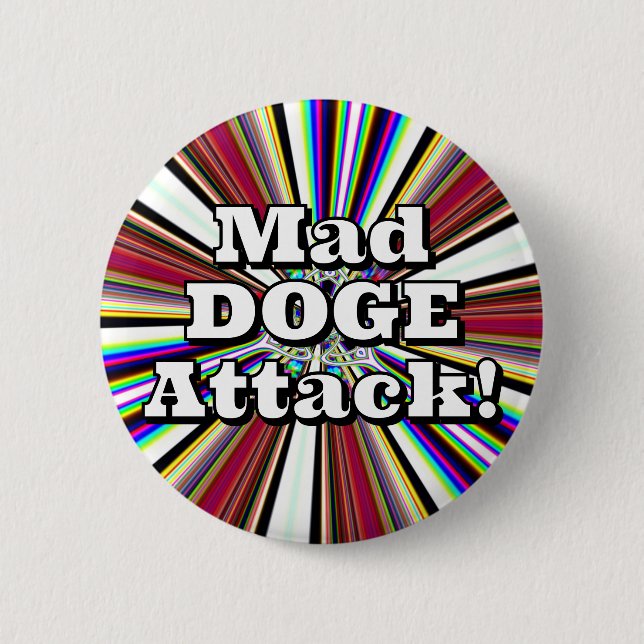 Mad DOGE Attack! (du kan ändra ord ) Knapp (Framsida)