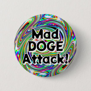 Mad DOGE Attack! (Du kan ändra ord) Knapp