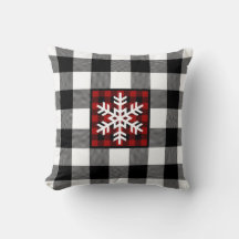 Mad for Play with Snowflake Pillow