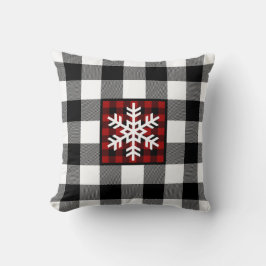 Mad for Play with Snowflake Pillow Kudde