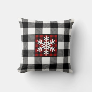 Mad for Play with Snowflake Pillow Kudde