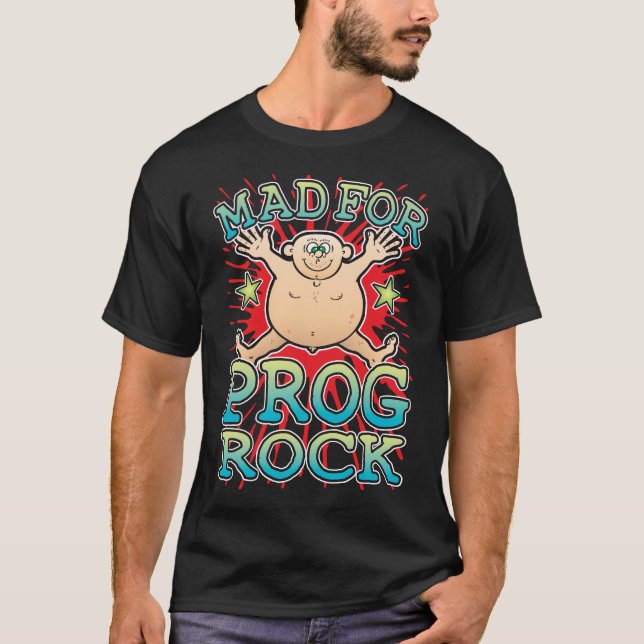 Mad for Prog Sten T-Shirt (Framsida)