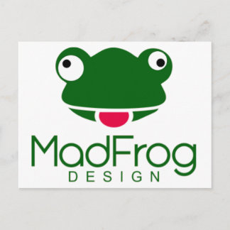 Mad Frog Design Vykort