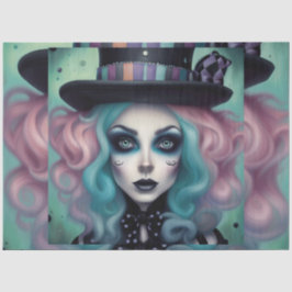 Mad Hat Maker Wonderland Decoupage Papper