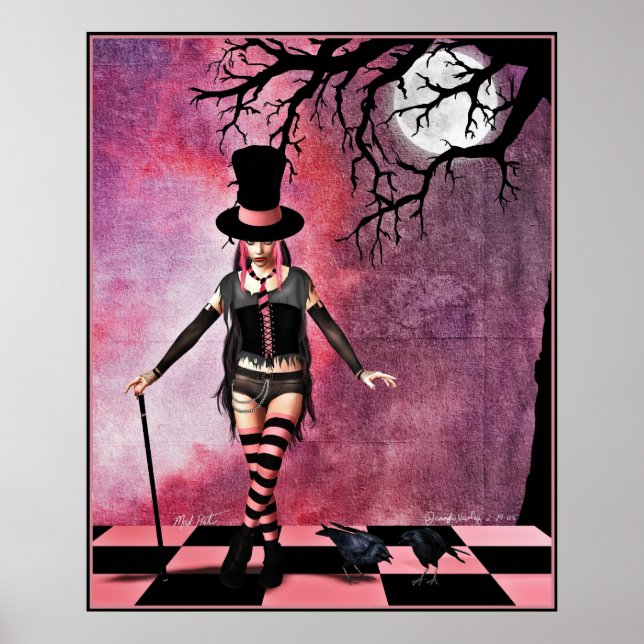 Mad Hat Poster (Framsidan)