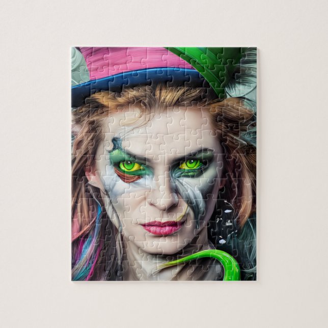 Mad Hatter AI skapade konst Pussel (Vertikal)