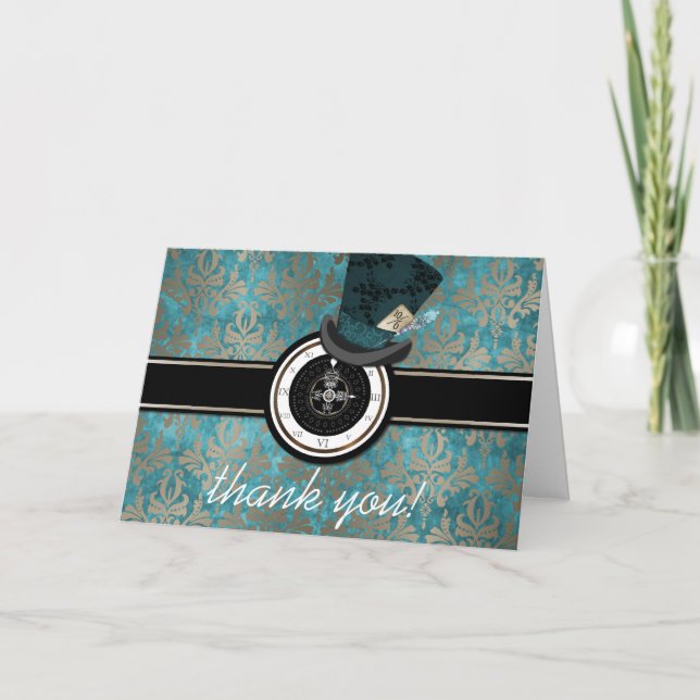 Mad Hatter Alice i underlandet - tack för ditt kor (Framsida)