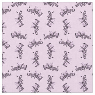Mad Hatter Alice i Wonderland Print ANPASSNINGSBAR Tyg