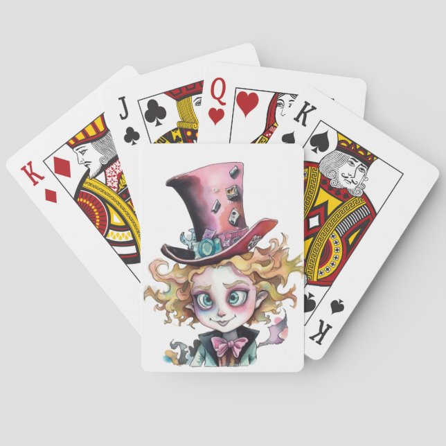 Mad Hatter Casinokort (Baksidan)