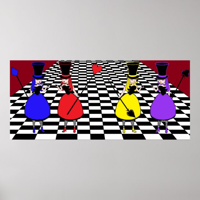 Mad Hatter Dam-in-Waiting Poster (Framsidan)