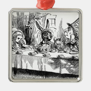 Mad Hatter Julgransprydnad Metall