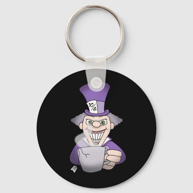 Mad Hatter Keychain Nyckelring (Framsida)