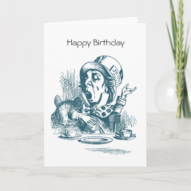 Mad Hatter Kort (Framsida)