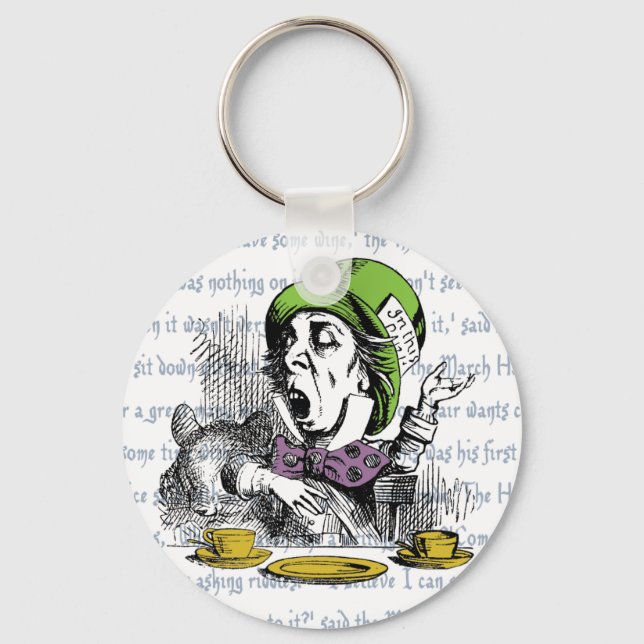 Mad Hatter Nyckelring (Framsida)