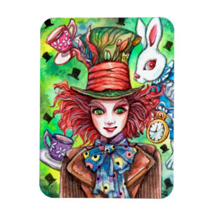Mad Hatter och Rabbit Magnet