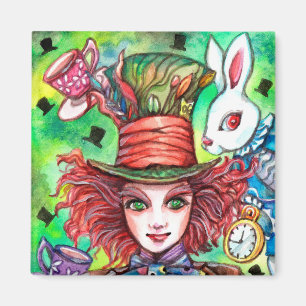 Mad Hatter och Rabbit Magnet