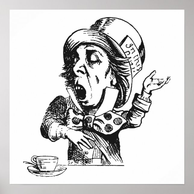 Mad Hatter Poster (Framsidan)