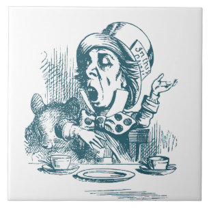 Mad Hatter Tea Party Kakelplatta