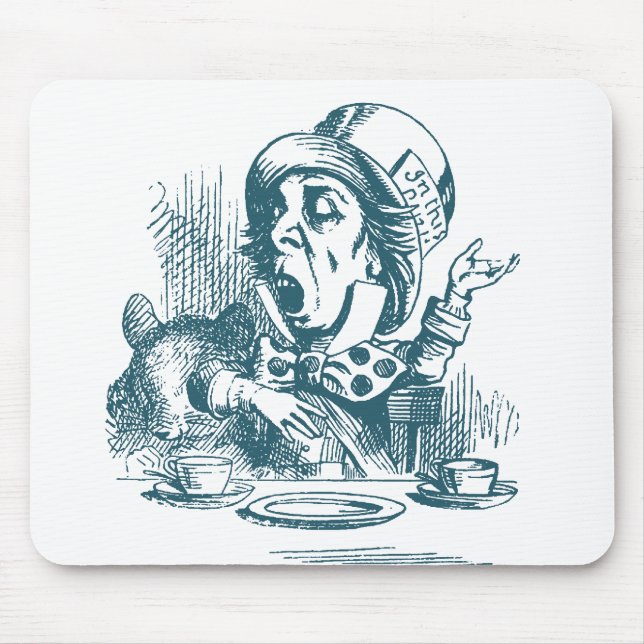 Mad Hatter Tea Party Musmatta (Framsidan)