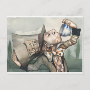 Mad hatter vykort